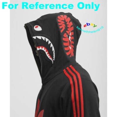 Adidas x BAPE Shark Hoodie Mサイズ　ステッカー付き s-l1200.jpg