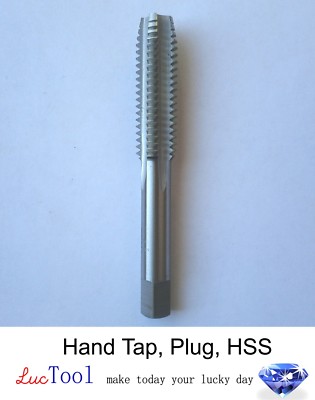 1 1/2-6 UNC Hand Tap Plug Chamfer GH4 Limit 4 Flute HSS Uncoated Bright Thread