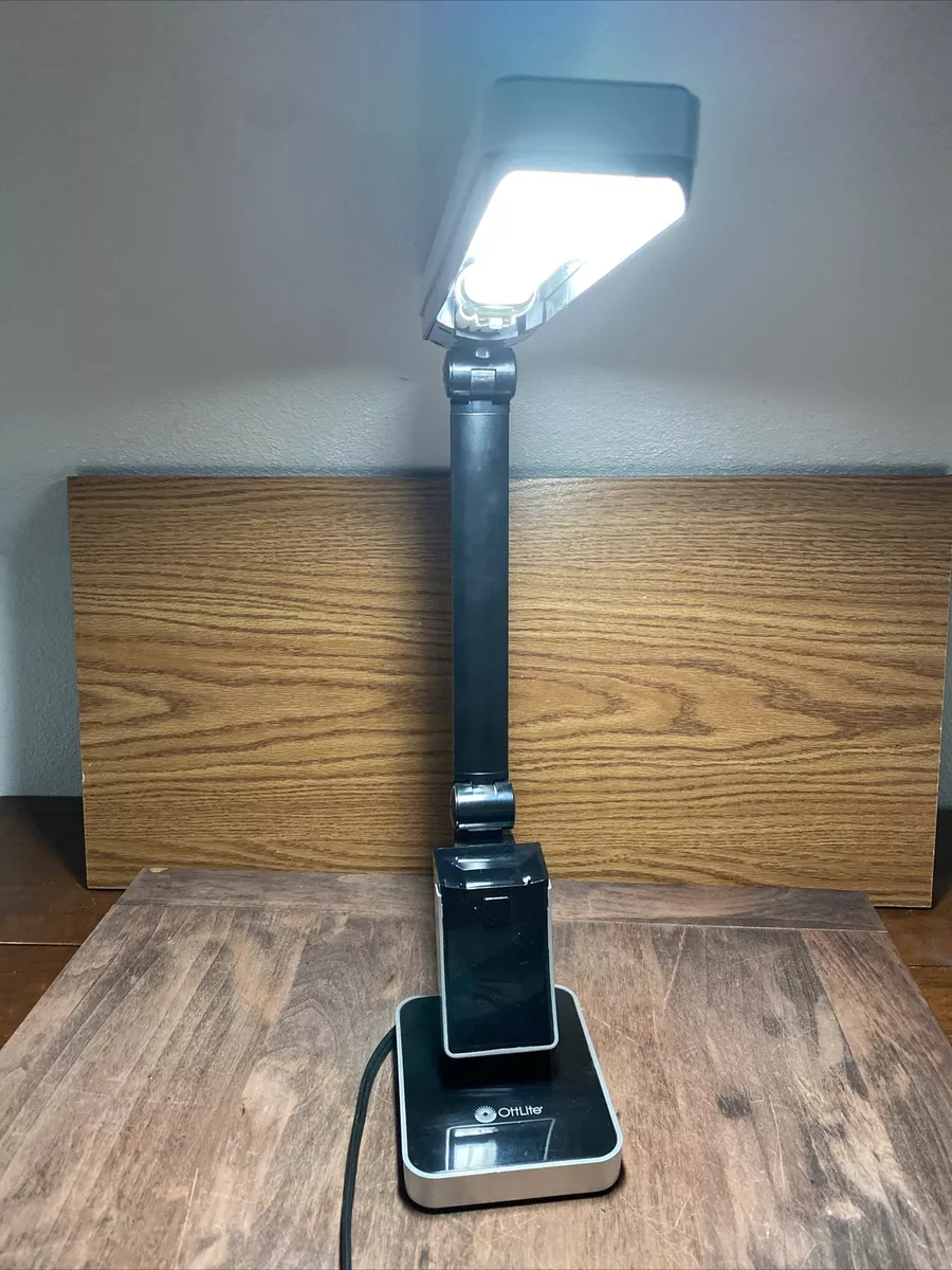 OttLite GX7825 Adjustable Folding Desk Natural Light Lamp 120V