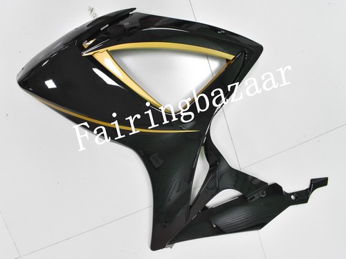 Kit de carenado molde de inyección ABS negro dorado apto para GSXR600 GSXR750 2006 2007 - Imagen 4 de 7