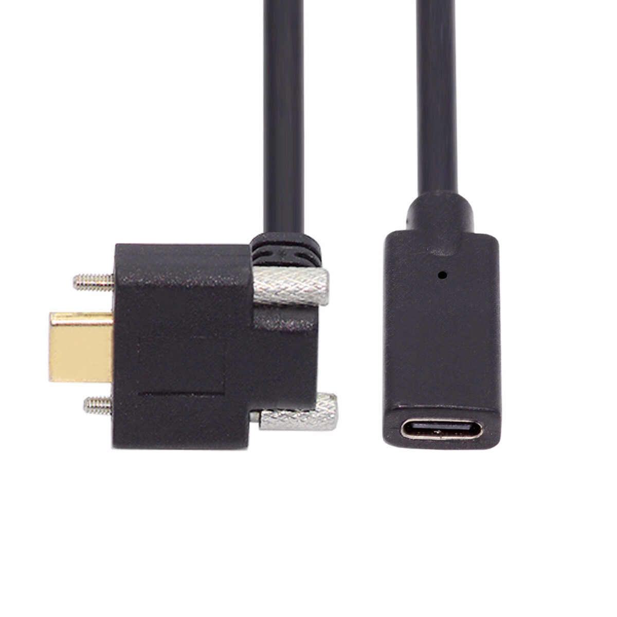 CY USB 3.1 Type C Data Screw Locking Cable for Realsense Camera VR