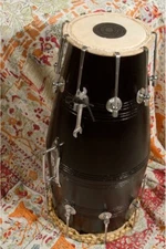 Banjira Deluxe Delhi Style Bolt Tuned Naal Dholki Dholak Tabla Pakhawaj