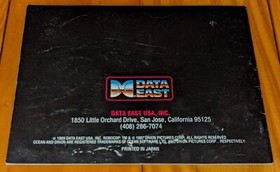 Autentico Originale Nintendo NES RoboCop Manuale Istruzioni SOLO Libretto