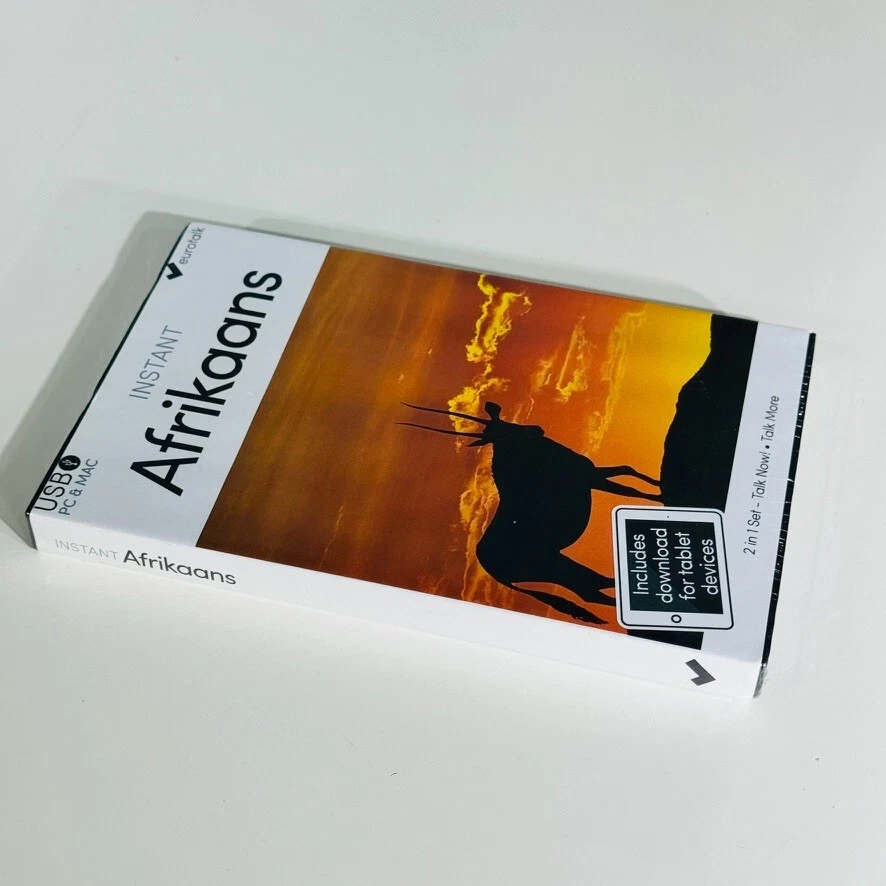 INSTANT Afrikaans / Learn Afrikaans - PC & MAC - EuroTalk - BRAND NEW & SEALED - Image 2 of 4