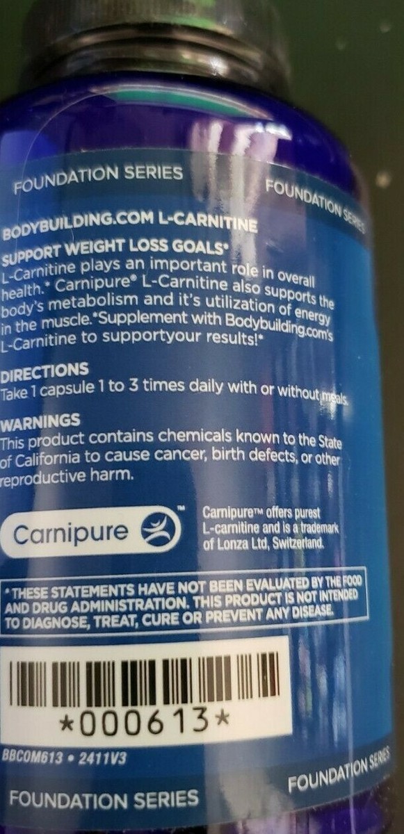 can l carnitine cause insomnia l carnitine insomnia Bodybuilding.com - L-Carnitine - 180 Capsules - Fat  burner/Recover