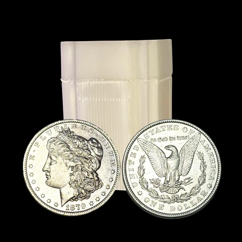 Morgan Silver Dollar - Pre 21 - XF / AU - Roll of 20 Coins - Random Date