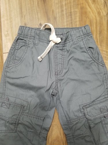 NWT Carter's Boys Size 4 Kids Pull On Khaki Pants ( K061 ) - Picture 4 of 7