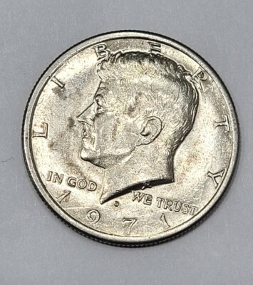 1971-D Kennedy Half Dollar Double Die Obverse, DD Reverse. | eBay