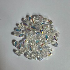 Genuine 7.5mm Swarovski Crystal Sparkling Beads 5200 Oval 12pc You Pick Color