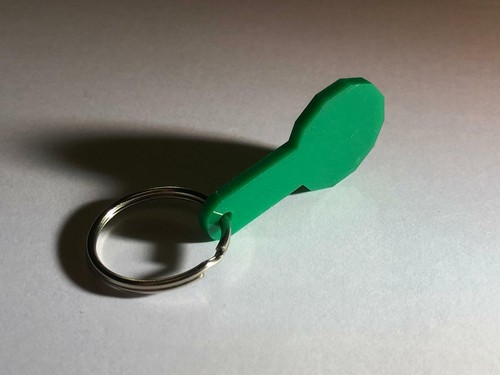 Shopping Trolley Token Reusable Keyring £1 Release Key - BUY 1 GET 2 more FREE! - Picture 18 of 20