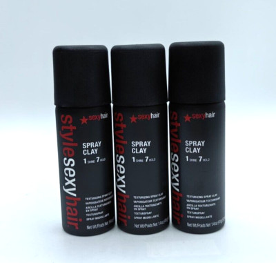 3 x Sexyhair Style Spray Clay  50ml für eine super Textur Top !!!
