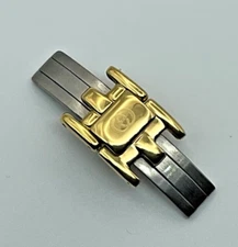 13MM ORIGINAL GUCCI WATCH DEPLOYMENT BUCKLE WITH LINKS FOR 3400L YELLOW BRACELET