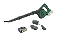 BOSCH UNIVERSALLEAFBLOWER 18V-130 CORDLESS LEAF BLOWER + 2.5AH BATT & CHARGER.