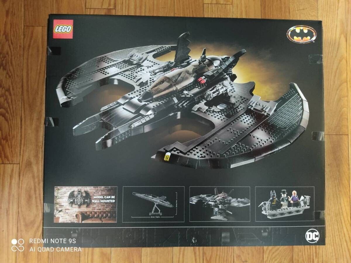 LEGO unveils a 2,363-piece Batman 1989 Batwing