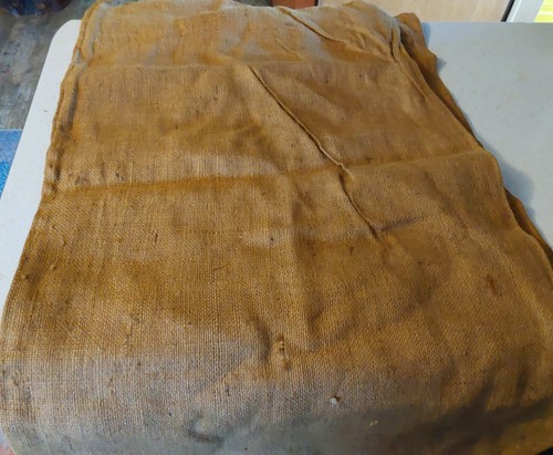 Vintage TOTEM POLE Seed Peas Large Burlap Sack Spokane, Washington - Picture 4 of 6