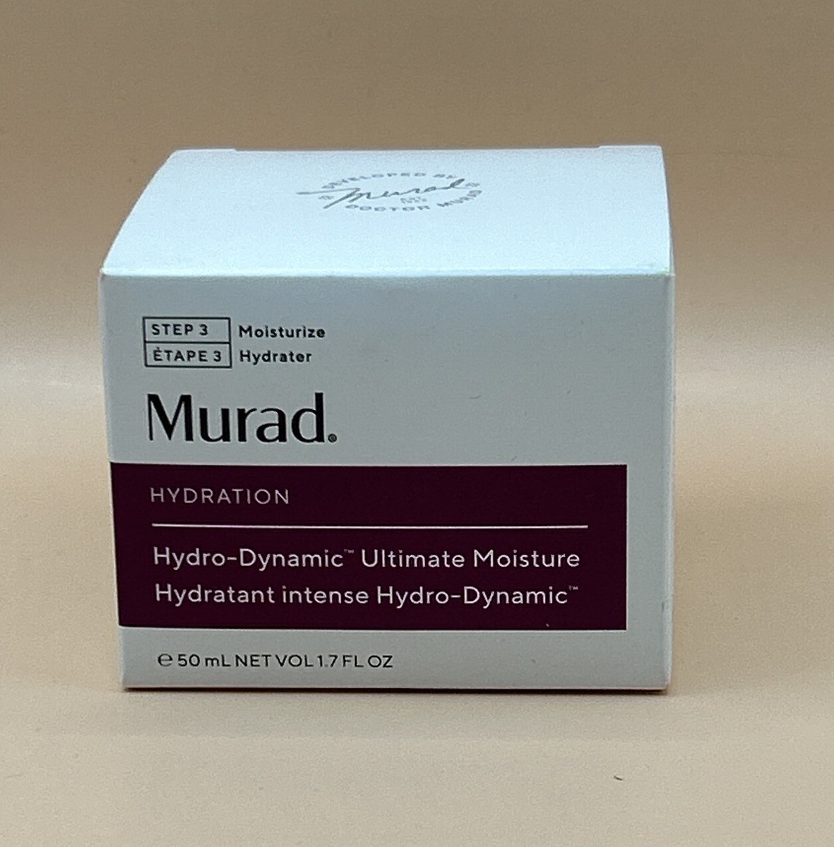 MURAD HYDRO-DYNAMIC ULTIMATE MOISTURE HYDRATION 1.7 fl.oz./50ml New In Box