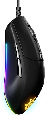 Steel Series Gaming mouse with optical gaming scensor and side buttons