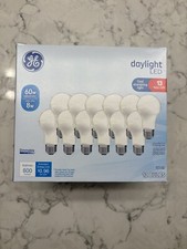 GE LED Light Bulbs, 60 Watt, Daylight, A19 Di...