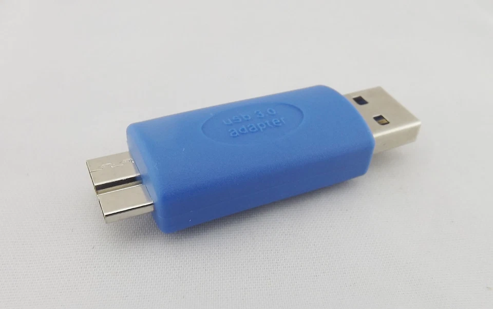 10pcs USB 3.0 A Male To Micro USB 3.0 B Male Gender Changer Converter Adapter - Image 2 of 4