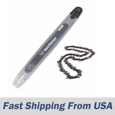 USA-36 Inch 3/8" .063" 114DL Holzfforma Guide Bar & Saw Chain For G660 Chainsaw