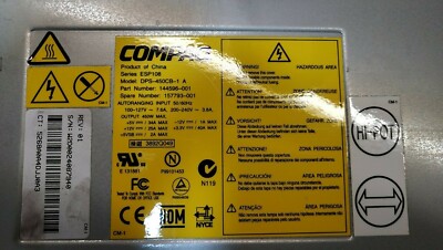 Compaq Server Power Supply Serie ESP108 - DPS-450CB-1 A