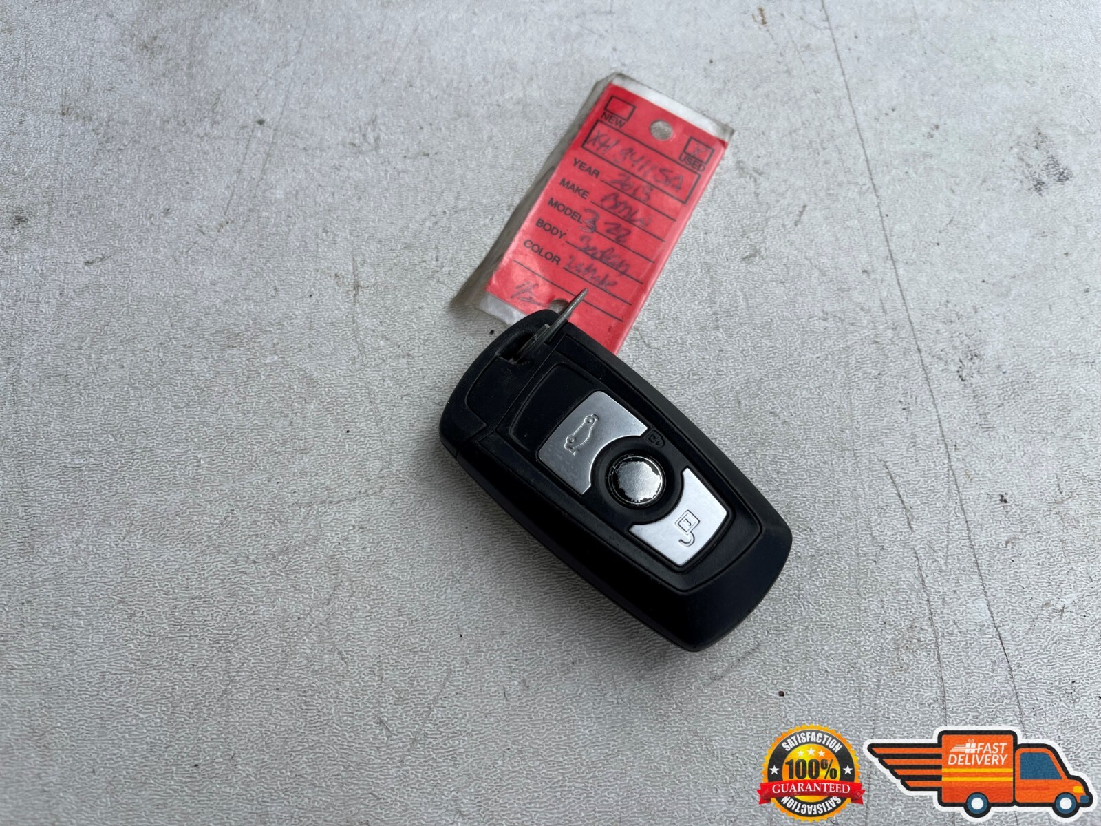 OEM BMW Smart Keyless Remote 3 Button 9254891-03 FCC ID Yg0huf5662 