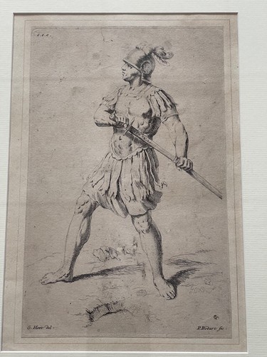 Rare gravure XVIIème Gérard