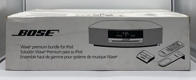 BOSE Wave Music System Premium Bundle CD Player FM/AM Radio