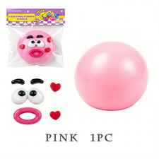 Squishy Stress Ball Toy Face Fidget Anti Anxiety Squeeze Soft Adult