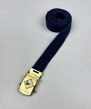 Men's Boy Scouts of America Cub Scout Utility 30" Blue Belt Brass Buckle