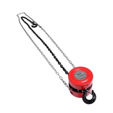 LABLT Hand Chain Hoist 1 Ton 2200 Lbs Capacity 7 Feet/2.1m & 2 Heavy Duty Hooks