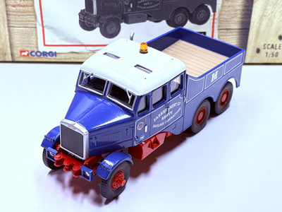 CORGI HEAVY HAULAGE SCAMMELL CONSTRUCTOR PARKER BENT CC11102 1:50