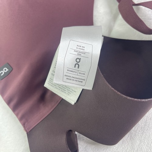 Reggiseno donna Endurance On Cloud Run On Clouds taglia XS D-DD - Foto 10 di 10