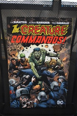 The Creature Commandos Complete DC Deluxe TPB 2023 BRAND NEW J.M. DeMatteis