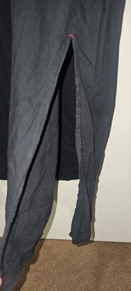 XIRENA HOPE DRESS IN BLACK WOMEN'S SIZE M  COTTON LOOSE MAXI SHIRT DRESS - Image 3 of 4