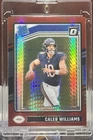2024 Panini Donruss Optic -Rated Rookie Caleb Williams #201 Red Hyper Prizm (RC)