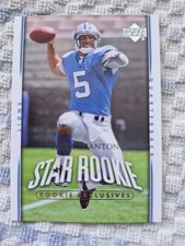 2007 Upper Deck Drew Stanton  Rookie  #289 Detroit Lions