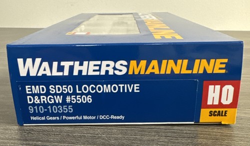 Locomotora Walthers Mainline HO #910-10355 EMD SD50 D&RGW #5506 ¡NUEVA y lista para CCC! | Zustand: New