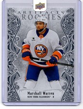 2025-26 Upper Deck Artifacts Rookies Marshall Warren Rookie 304/999 New York