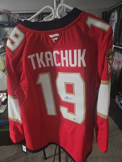 Matthew Tkachuk Florida Panthers Fanatics Autographed Jersey With COA