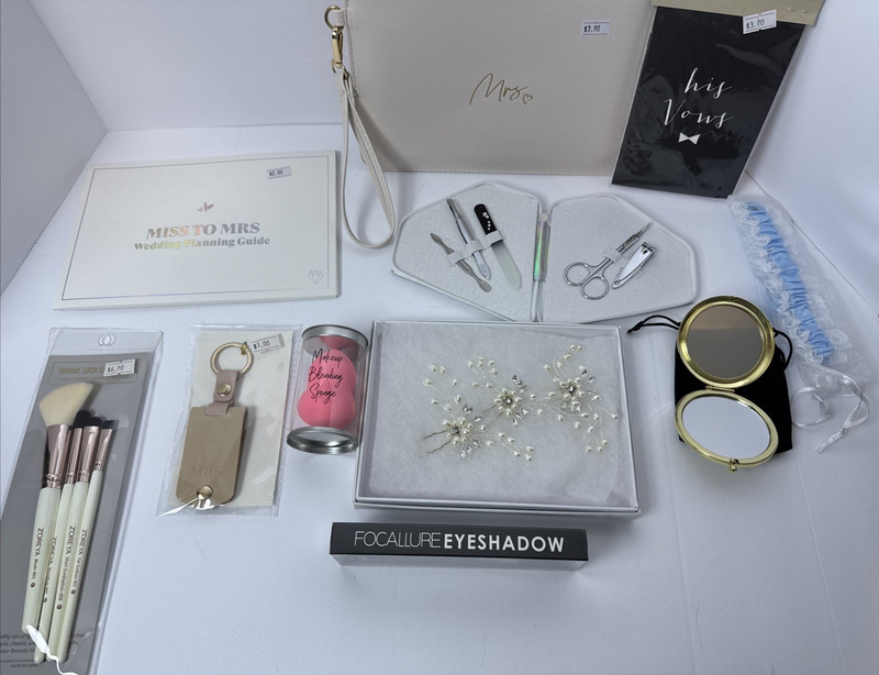 Miss To Mrs Box; Wedding Day Items - READ DESCRIPTION