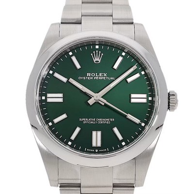 Rolex Oyster Perpetual Automatik 41mm Pre-Owned - Sehr Gut 124300 Edelstahl