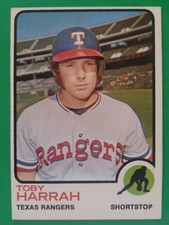 1973 Topps Toby Harrah #216 Texas Rangers EXMT 