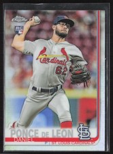 2019 Topps Chrome #75 Daniel Ponce de Leon Refractor