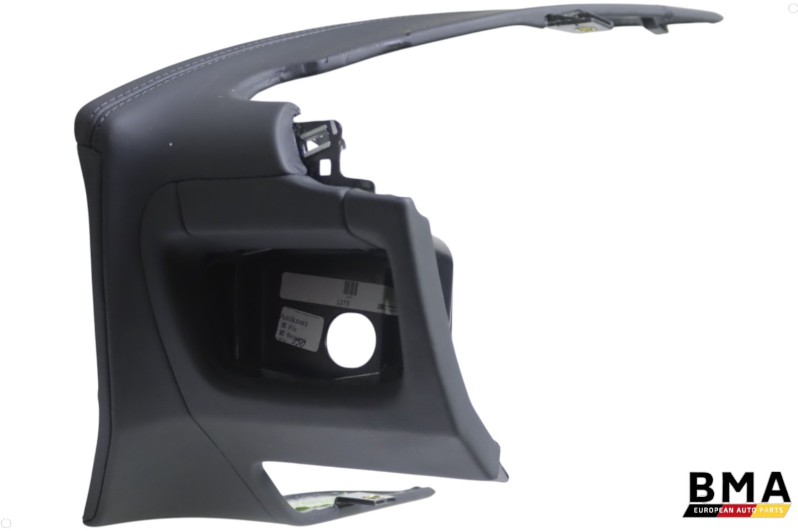 Audi R8 V10 Front Left Black Leather Dashboard Trim Panel 2017 - 2023 OEM