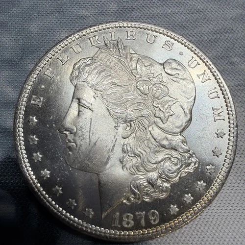 1879 S MORGAN SILVER DOLLAR! BEAUTIFUL Uncirculated Coin! WOW!