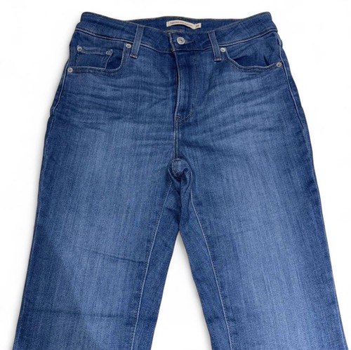 Levi’s Women’s High Rise Bootcut Blue Medium Wash Denim Jeans 5-Pocket