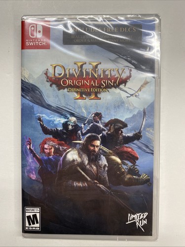 Divinity: Original Sin 2 - Definitive Edition (2019, Switch) - New