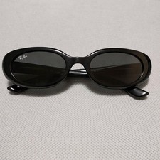 Ray-Ban Oval Sunglasses Black Un Model 4281