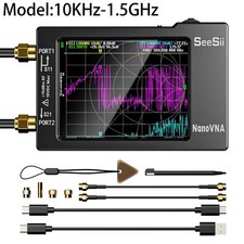 10kHz-1.5GHz Vector Network Analyzer 10KHz~3GHz HF VHF UHF Frequency Analyzer